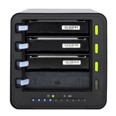 Back of the new Drobo