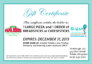 Gift Certificate